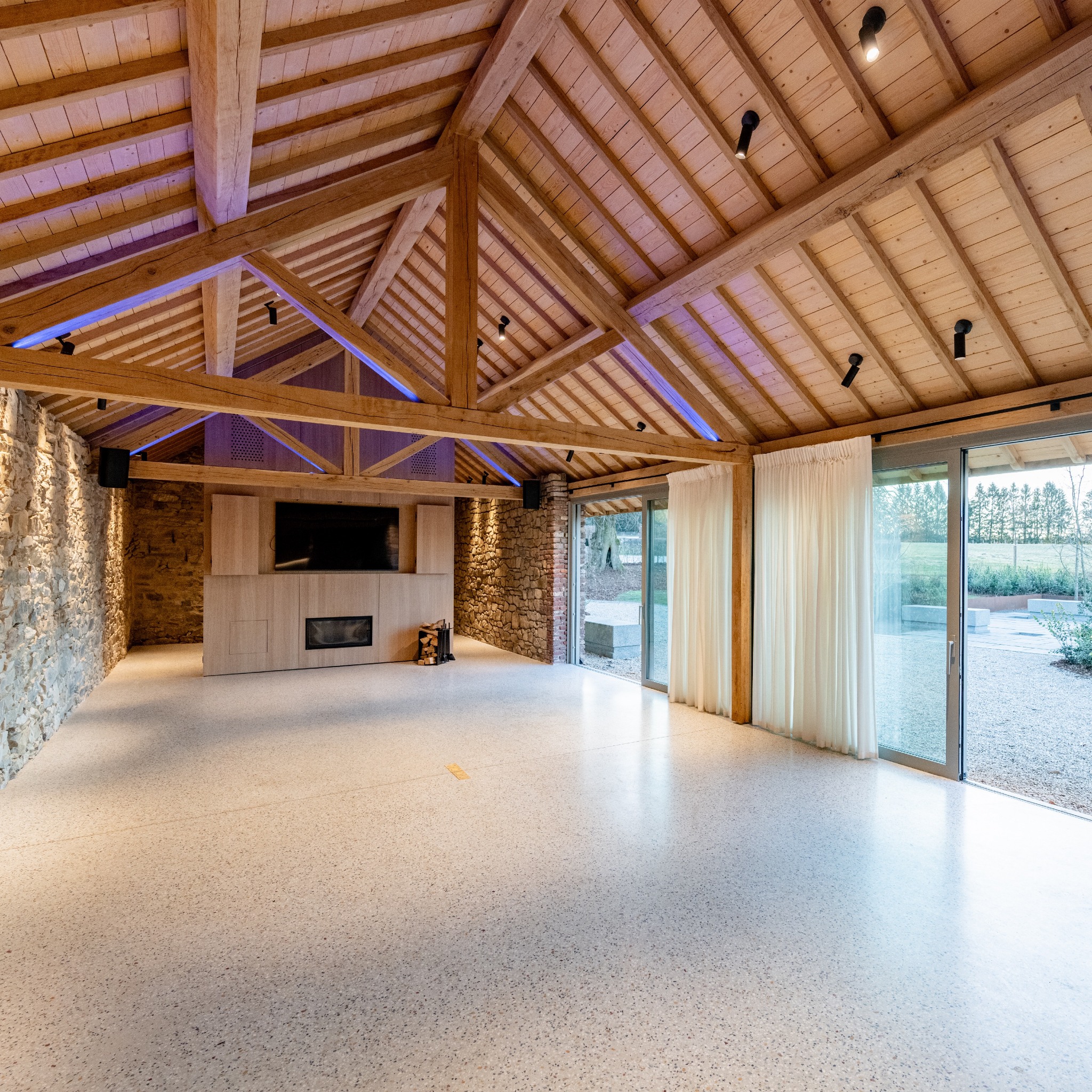 Intérieur de la Bergerie